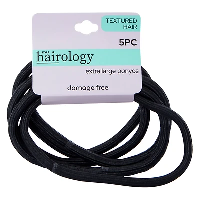 Extra Large Ponyos Hair Ties 5-Count - Textured Hair