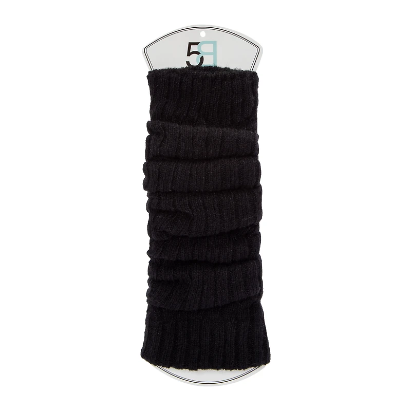 Ribbed Knit Leg Warmers