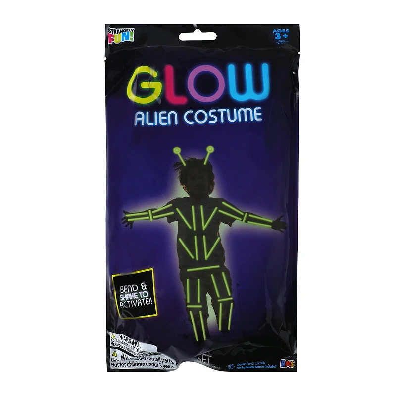 Glow Halloween Costume Set