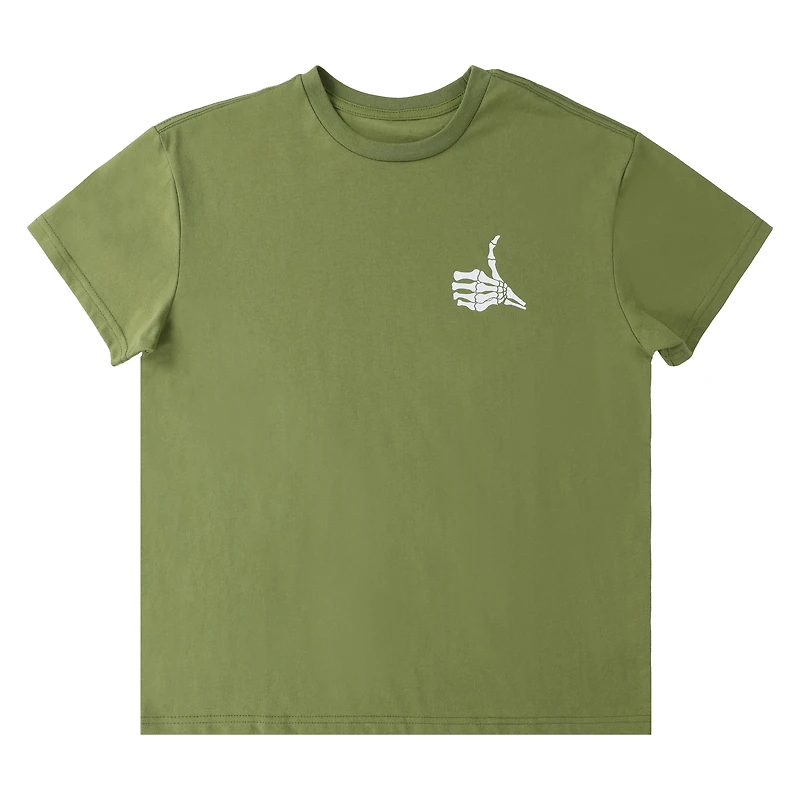 Skeleton Thumbs Up Graphic Tee