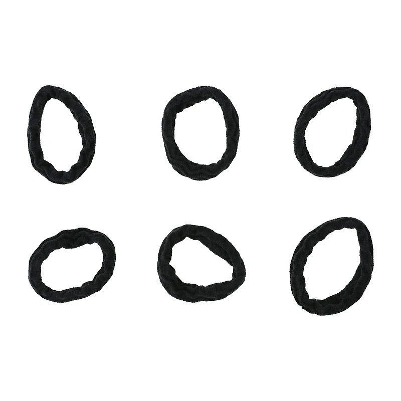 Wavy Damage-Free Ponyos Elastics 6-Count
