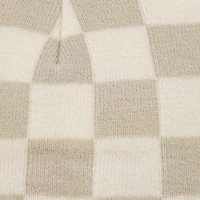 Patterned Knit Beanie Hat