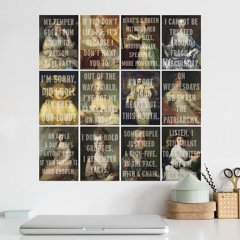 Trends 16-Month 2025 Calendar With Posters