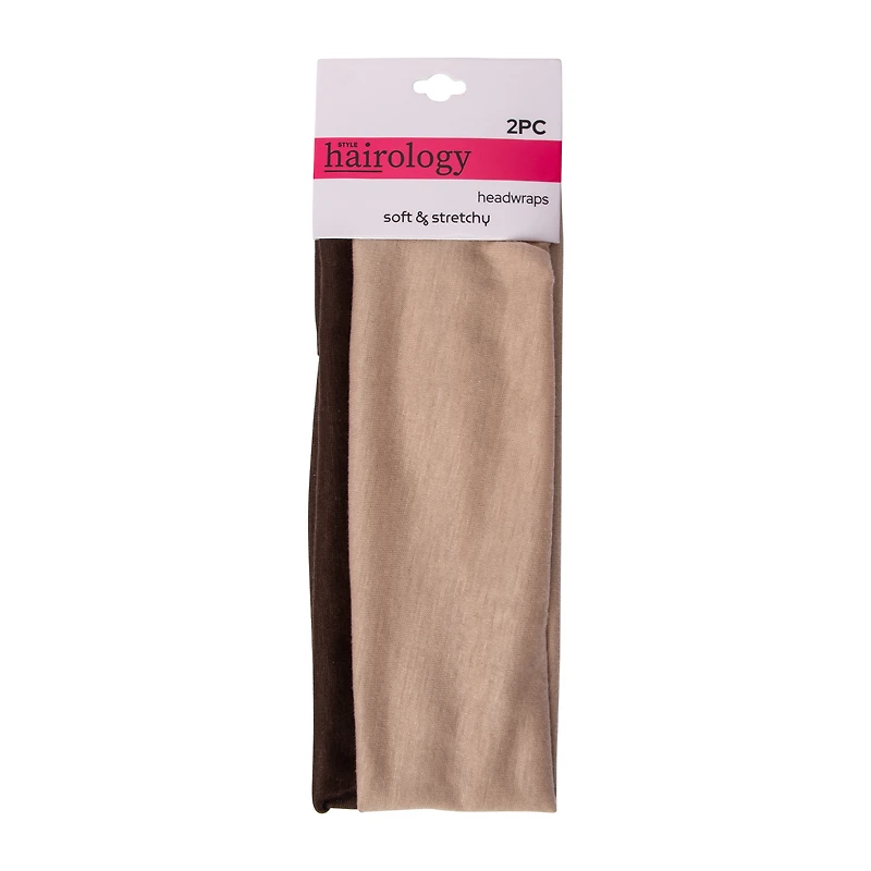 Soft & Stretchy Headwraps 2-Count