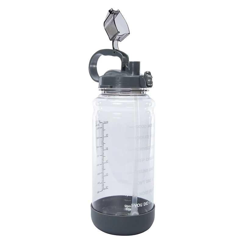 Jumbo Motivational Sports Water Bottle 64oz
