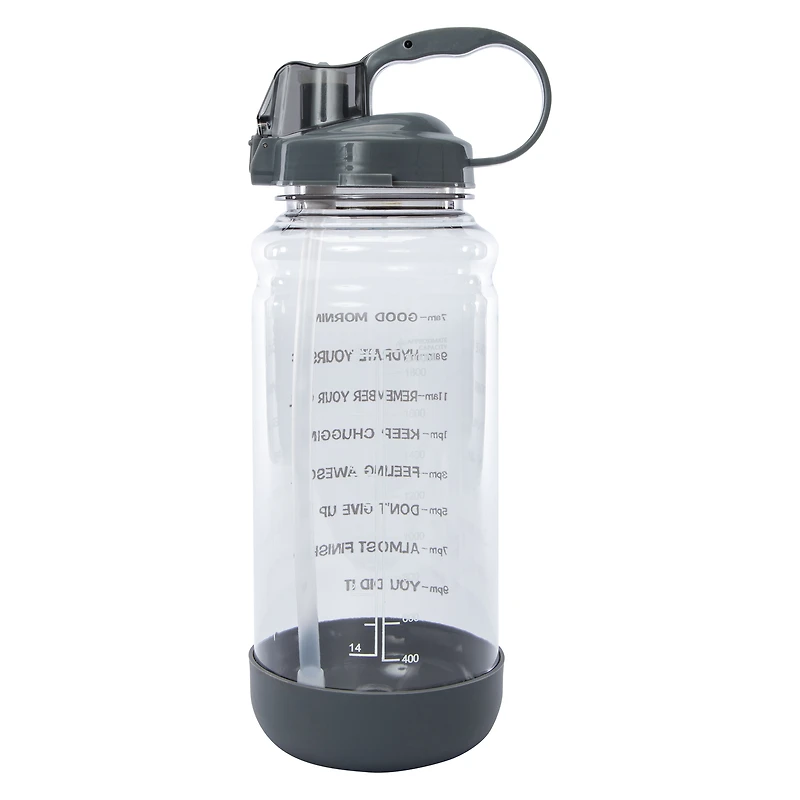 Jumbo Motivational Sports Water Bottle 64oz