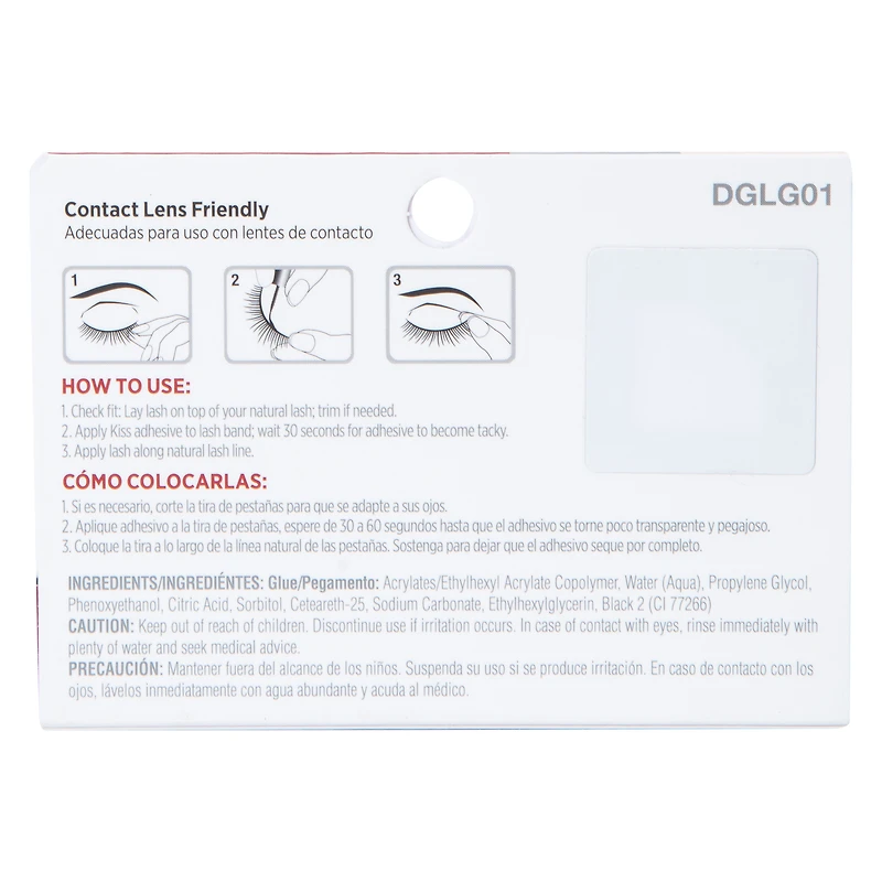 Kiss® Waterproof Eyelash Adhesive 0.17oz