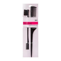 Edge Brush & Comb Set 2-Piece