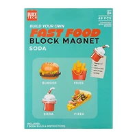 Build Your Own Food Block Magnet 44 Pcs