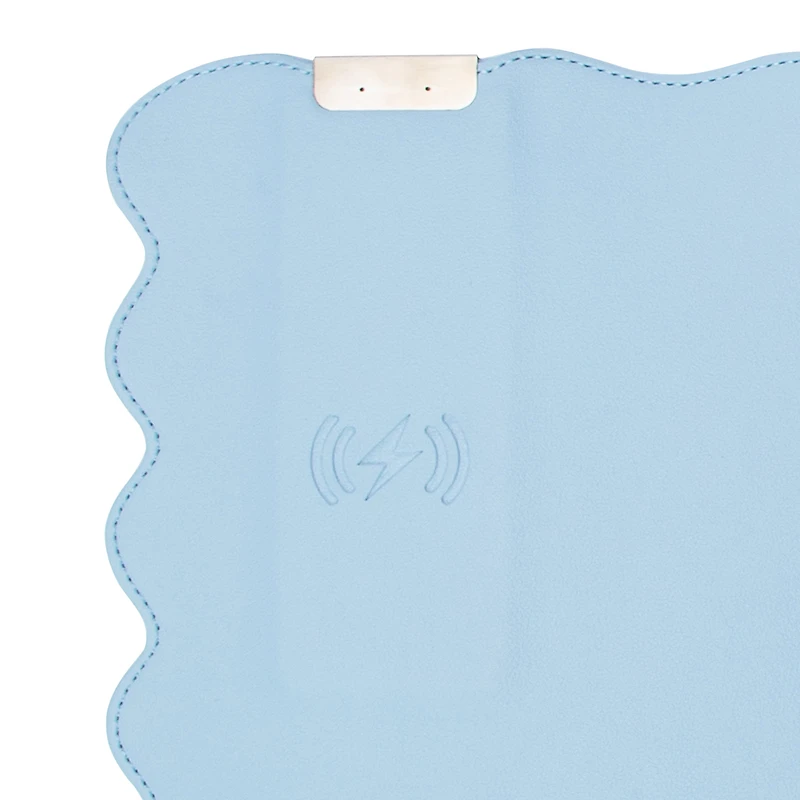 Deskpad With Wireless Charger 23.69in x 9.37in