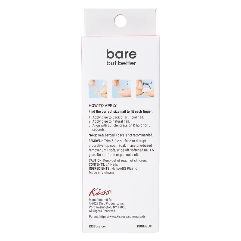 Kiss® Bare But Better Press-On Nails