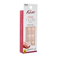 Kiss® Acrylic Nude Press-On Nails