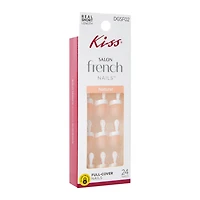Kiss® Salon French Tip Press-On Nails