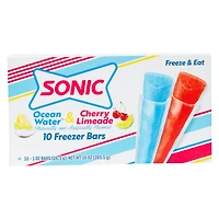 Sonic Freezer Bars 10-Count