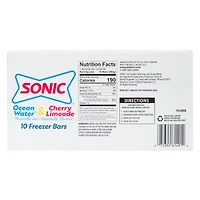 Sonic Freezer Bars 10-Count