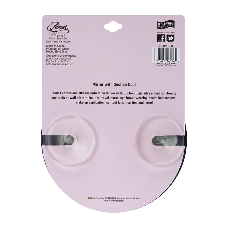 Multi-Function Suction Cup Mirror