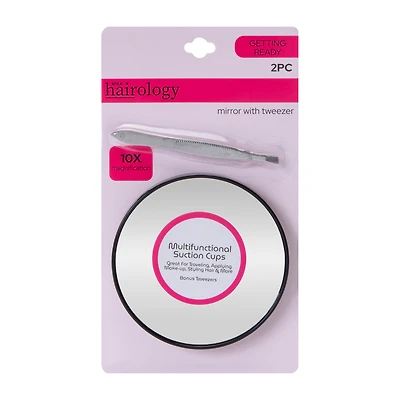 Mirror With Tweezer 2-Pack