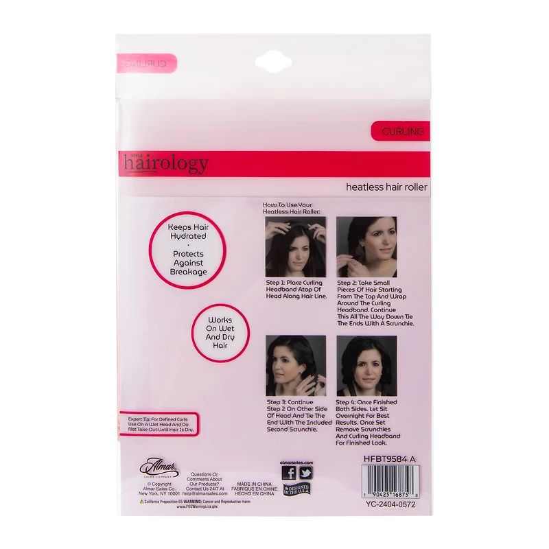 Heatless Hair Roller Set