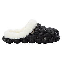 Ladies Fur-Lined Bubbly Clogs