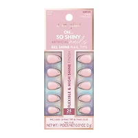 L.A. Girl® Oh So Shiny Gel Shine Nail Tips 24-Piece