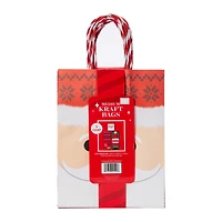 Medium Christmas Kraft Bags 5-Count