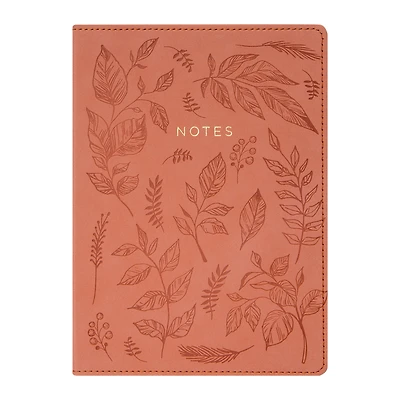 Embossed Suede Journal 6in x 8in