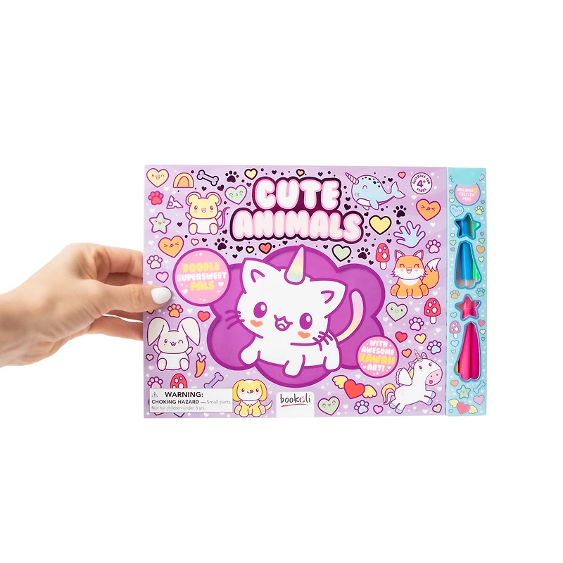 Cute Animals Doodle Book