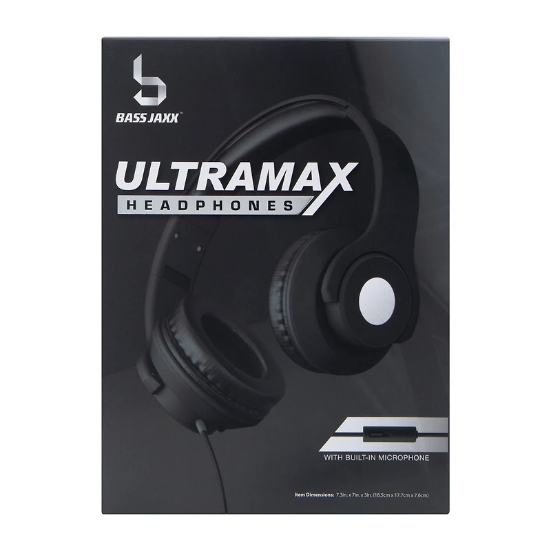 Ultramax Wired Headphones With Mic
