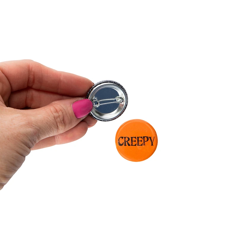 Halloween Pinback Buttons 2-Count