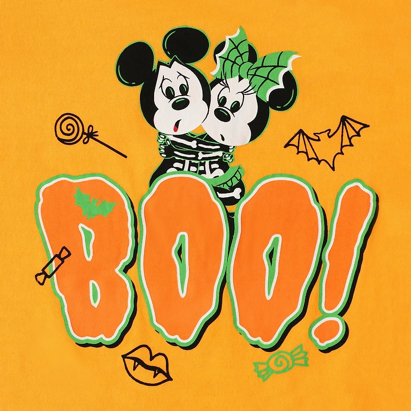 Disney Minnie & Mickey Mouse 'Boo!' Kid's Halloween Graphic Tee