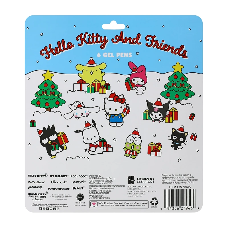Hello Kitty & Friends® Christmas Puffy Sticker Playset