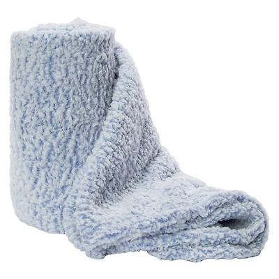 Luxe Collection Marled Sherpa Throw Blanket 50in x 60in