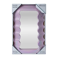 Iridescent Wavy Mirror