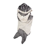 Shark Wearable Character Blanket 53.5in x 76in - XL Adult