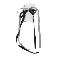 Satin Bow Hair Ties 2-Count