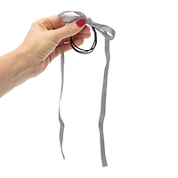 Satin Bow Hair Ties 2-Count