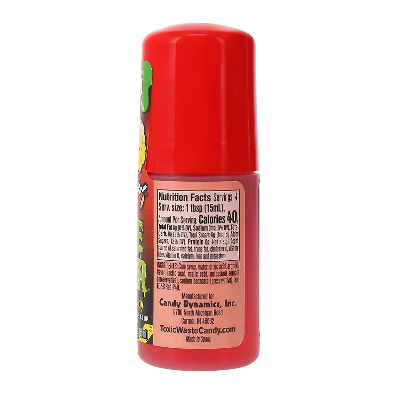 Toxic Waste® Slime Licker 2.0 Sour Liquid Candy (Flavors May Vary)