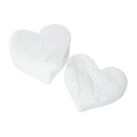 Simply Soft™ Heart-Shaped Cotton Pads 30-Count