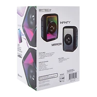 LED Infinity Bluetooth Mirror Speaker