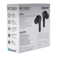 24-Hour True Wireless Earbuds With Mic & Case