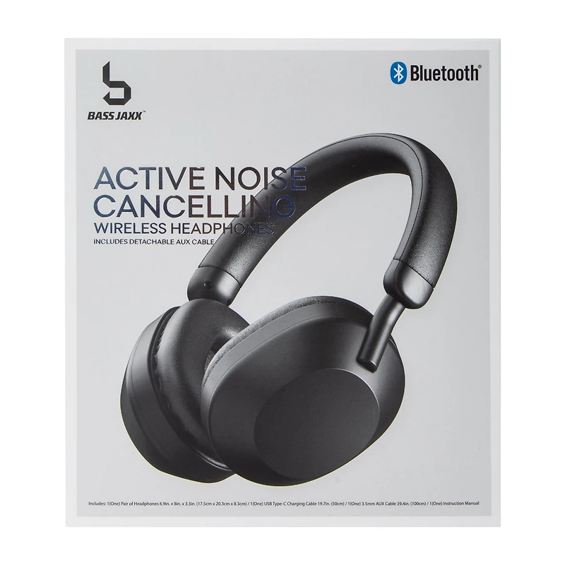 Bass Jaxx ANC Wireless Headphones