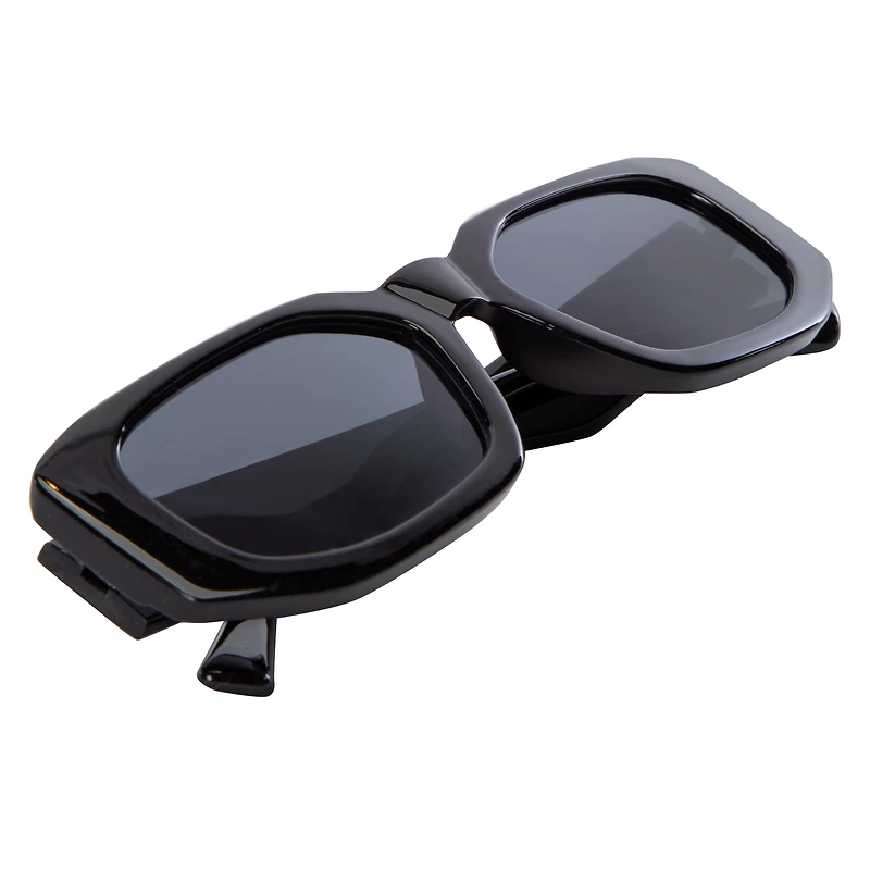 Ladies Geometric Rectangle Sunglasses