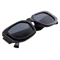Ladies Geometric Rectangle Sunglasses