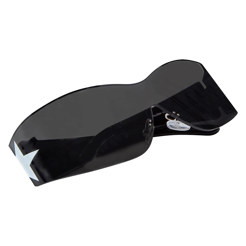 Ladies Star-Hinge Shield Sunglasses
