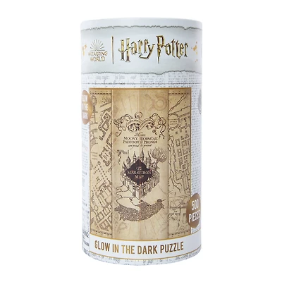 Harry Potter™ Glow In The Dark Jigsaw Puzzle 500 Piece - Marauder's Map