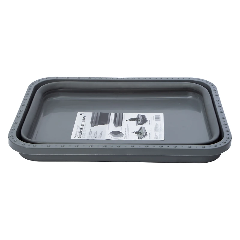 Sharper Image® Collapsible Cat Litter Tray