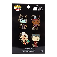 Funko Pop! Disney Villains Enamel Pin Set
