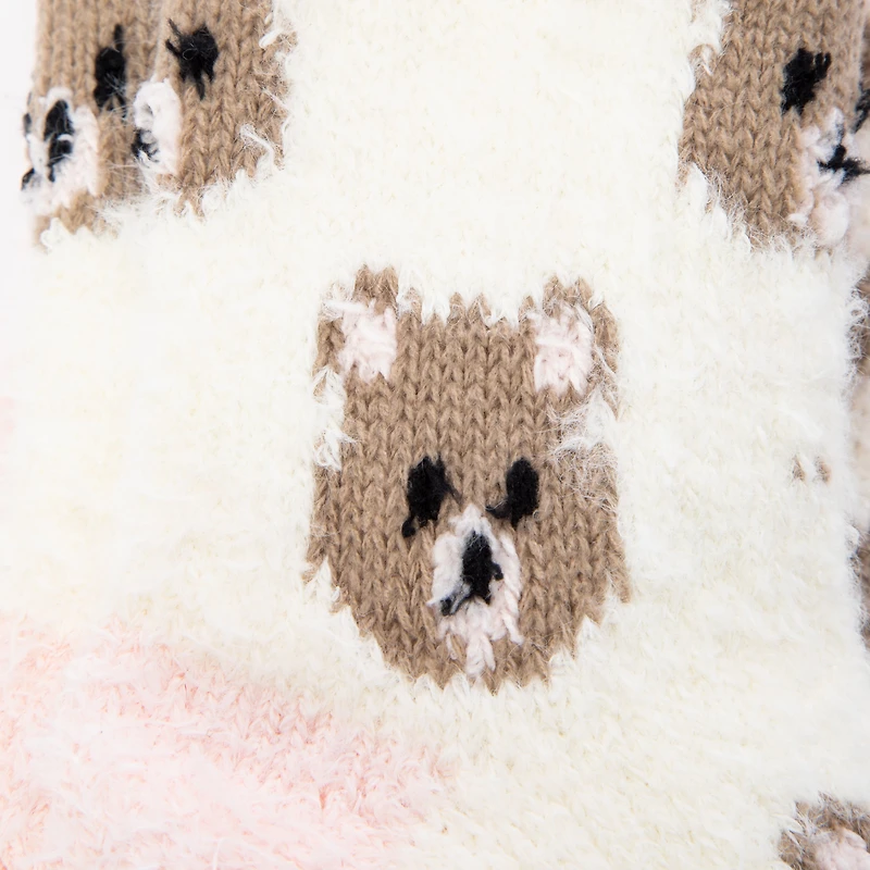 3-Pack Ladies Cozy Crew Socks