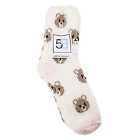 3-Pack Ladies Cozy Crew Socks