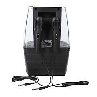 Bass Jaxx™ Dancing Light Show Karaoke Bluetooth® Speaker